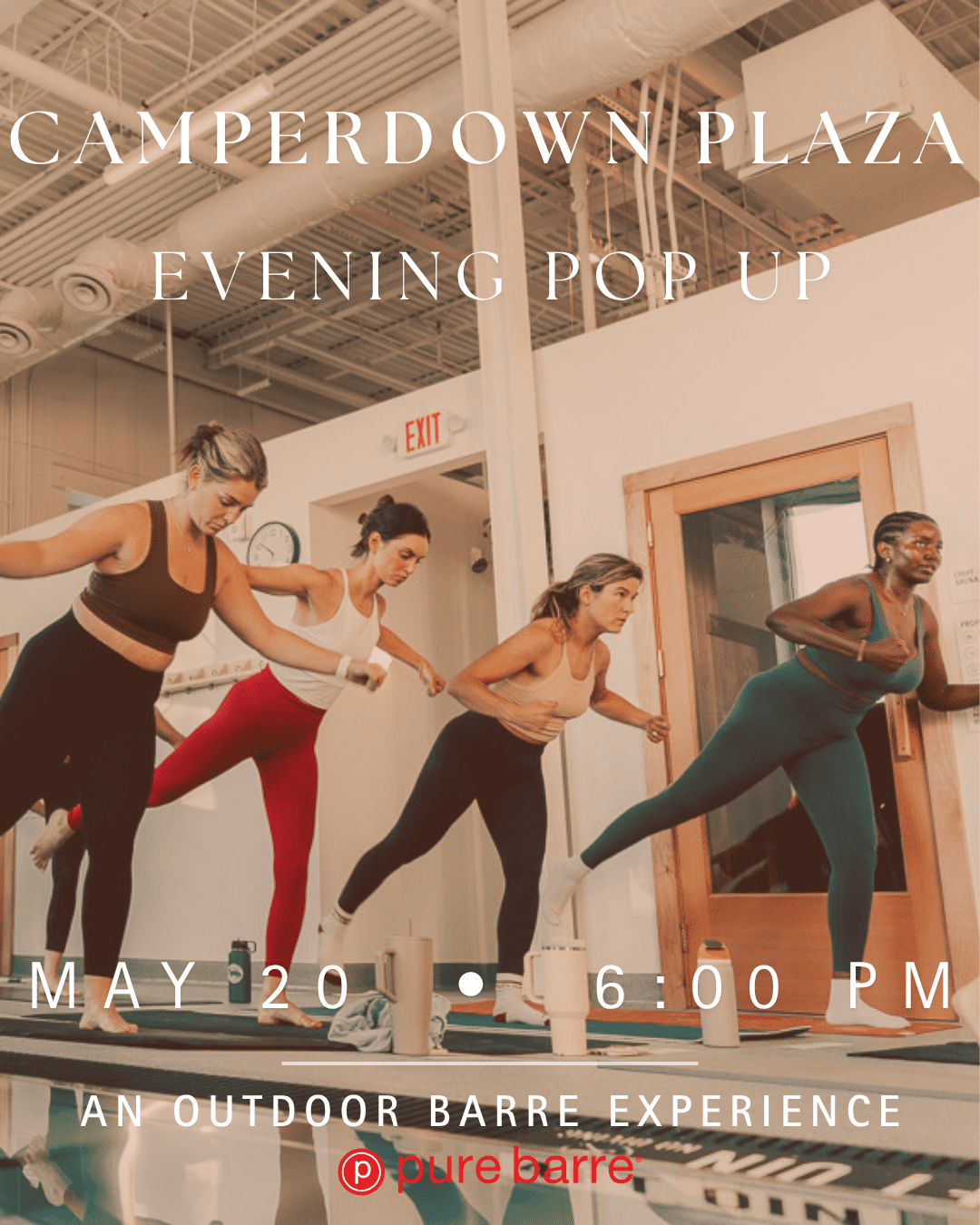 Pure Barre Pop Up May - Pure Barre Pop Up at Camperdown