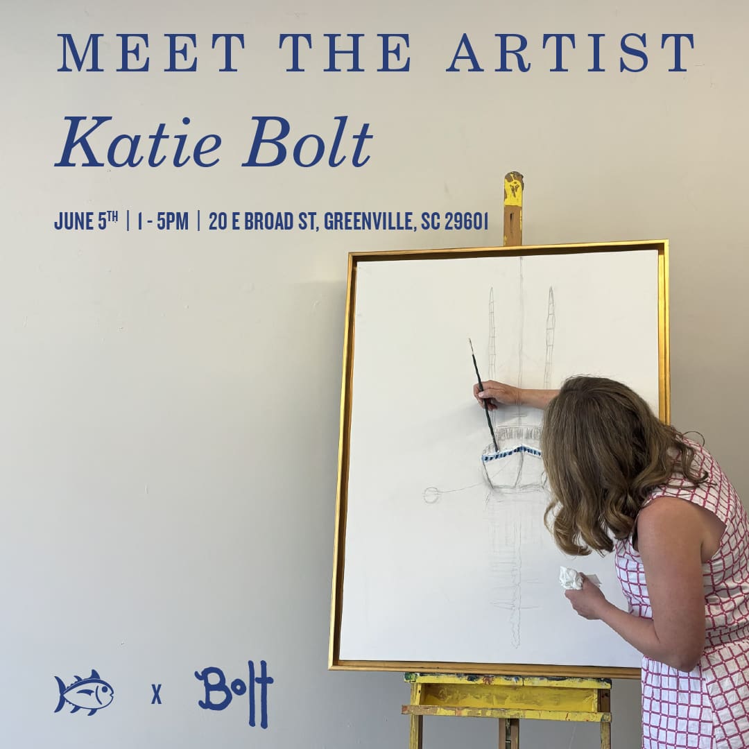 Katie Bolt GVL Event Post - Meet the Artist at Southern Tide